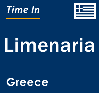 Current local time in Limenaria, Greece