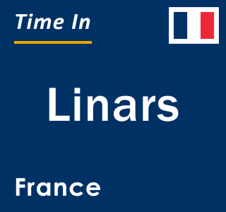 Current local time in Linars, France