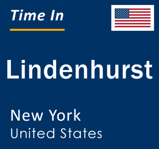 Current local time in Lindenhurst, New York, United States