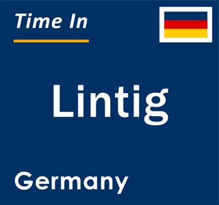 Current local time in Lintig, Germany