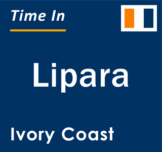 Current local time in Lipara, Ivory Coast