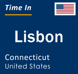 Current local time in Lisbon, Connecticut, United States