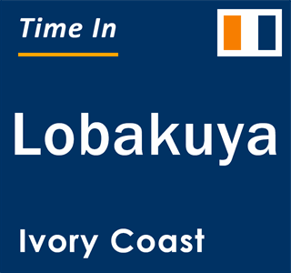 Current local time in Lobakuya, Ivory Coast