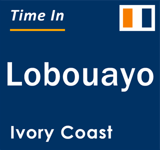 Current local time in Lobouayo, Ivory Coast