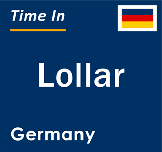 Current local time in Lollar, Germany