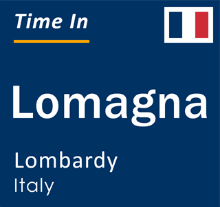 Current local time in Lomagna, Lombardy, Italy