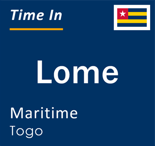 Current local time in Lome, Maritime, Togo