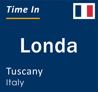 Current local time in Londa, Tuscany, Italy