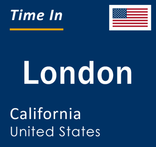 Current local time in London, California, United States