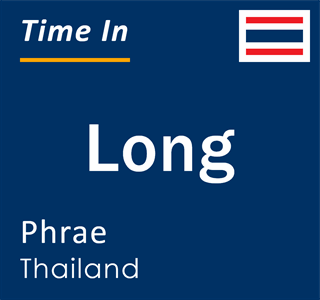 Current local time in Long, Phrae, Thailand