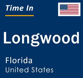 Current local time in Longwood, Florida, United States