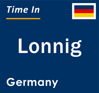 Current local time in Lonnig, Germany