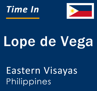 Current local time in Lope de Vega, Eastern Visayas, Philippines