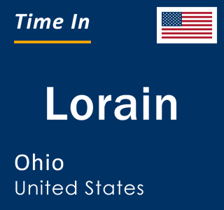 Current local time in Lorain, Ohio, United States