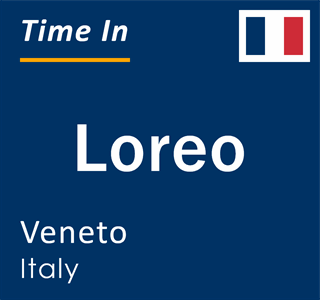 Current local time in Loreo, Veneto, Italy