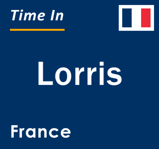 Current local time in Lorris, France