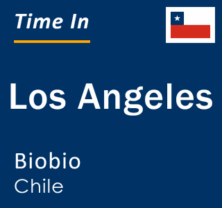 Current local time in Los Angeles, Biobio, Chile