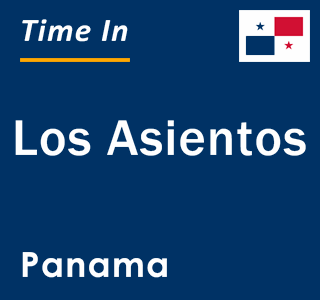 Current local time in Los Asientos, Panama