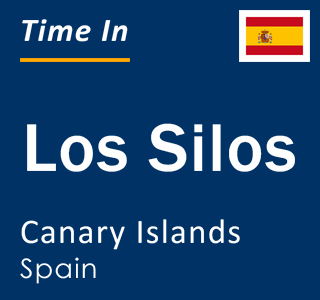 Current local time in Los Silos, Canary Islands, Spain