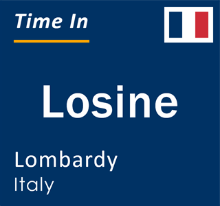 Current local time in Losine, Lombardy, Italy