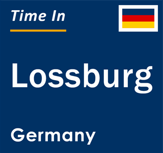 Current local time in Lossburg, Germany