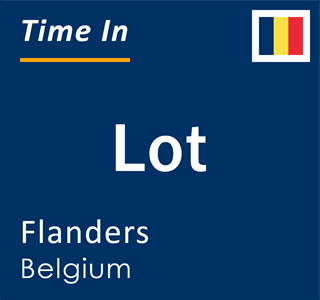 Current local time in Lot, Flanders, Belgium