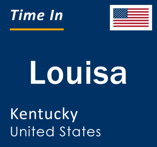 Current local time in Louisa, Kentucky, United States