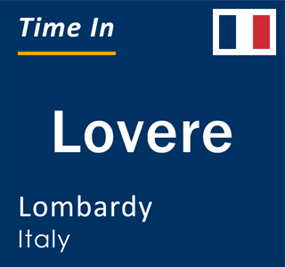 Current local time in Lovere, Lombardy, Italy