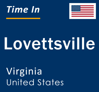 Current local time in Lovettsville, Virginia, United States