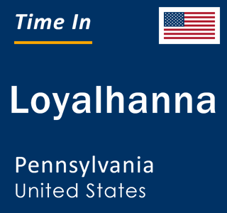 Current local time in Loyalhanna, Pennsylvania, United States