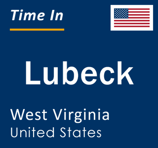 Current local time in Lubeck, West Virginia, United States