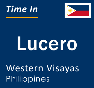 Current local time in Lucero, Western Visayas, Philippines