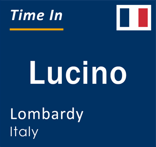 Current local time in Lucino, Lombardy, Italy