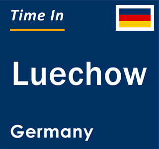 Current local time in Luechow, Germany