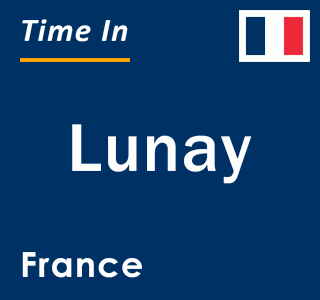 Current local time in Lunay, France