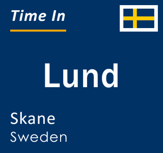 Current local time in Lund, Skane, Sweden