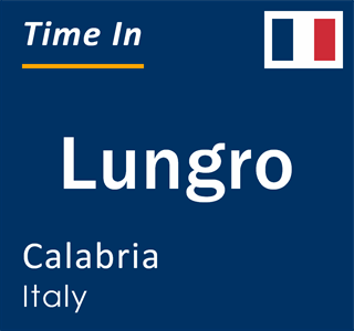 Current local time in Lungro, Calabria, Italy