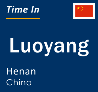 Current local time in Luoyang, Henan, China