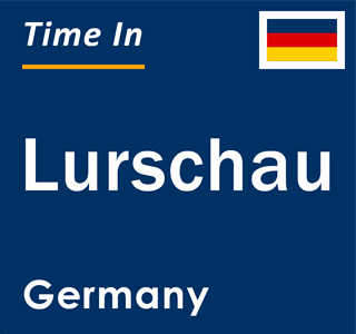 Current local time in Lurschau, Germany