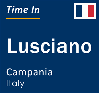 Current local time in Lusciano, Campania, Italy