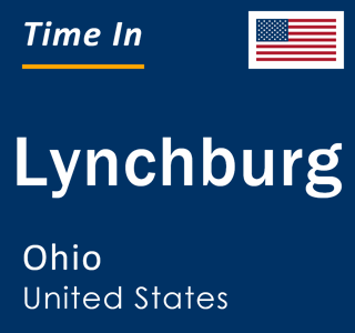 Current local time in Lynchburg, Ohio, United States