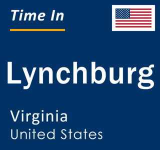 Current local time in Lynchburg, Virginia, United States