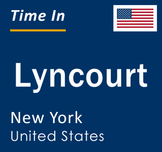 Current local time in Lyncourt, New York, United States