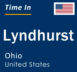 Current local time in Lyndhurst, Ohio, United States