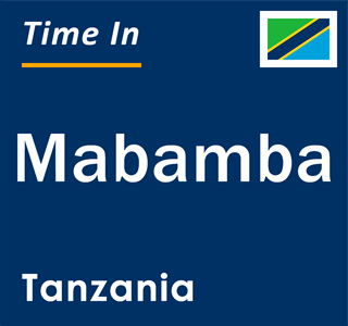 Current local time in Mabamba, Tanzania