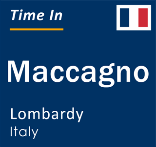 Current local time in Maccagno, Lombardy, Italy