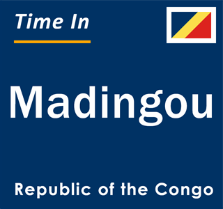 Current local time in Madingou, Republic of the Congo