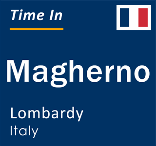 Current local time in Magherno, Lombardy, Italy