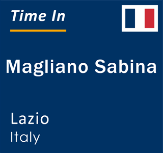 Current local time in Magliano Sabina, Lazio, Italy