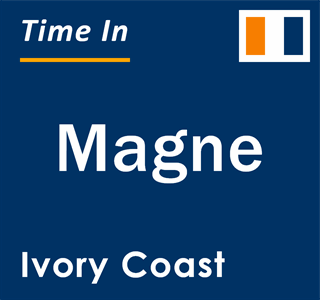 Current local time in Magne, Ivory Coast